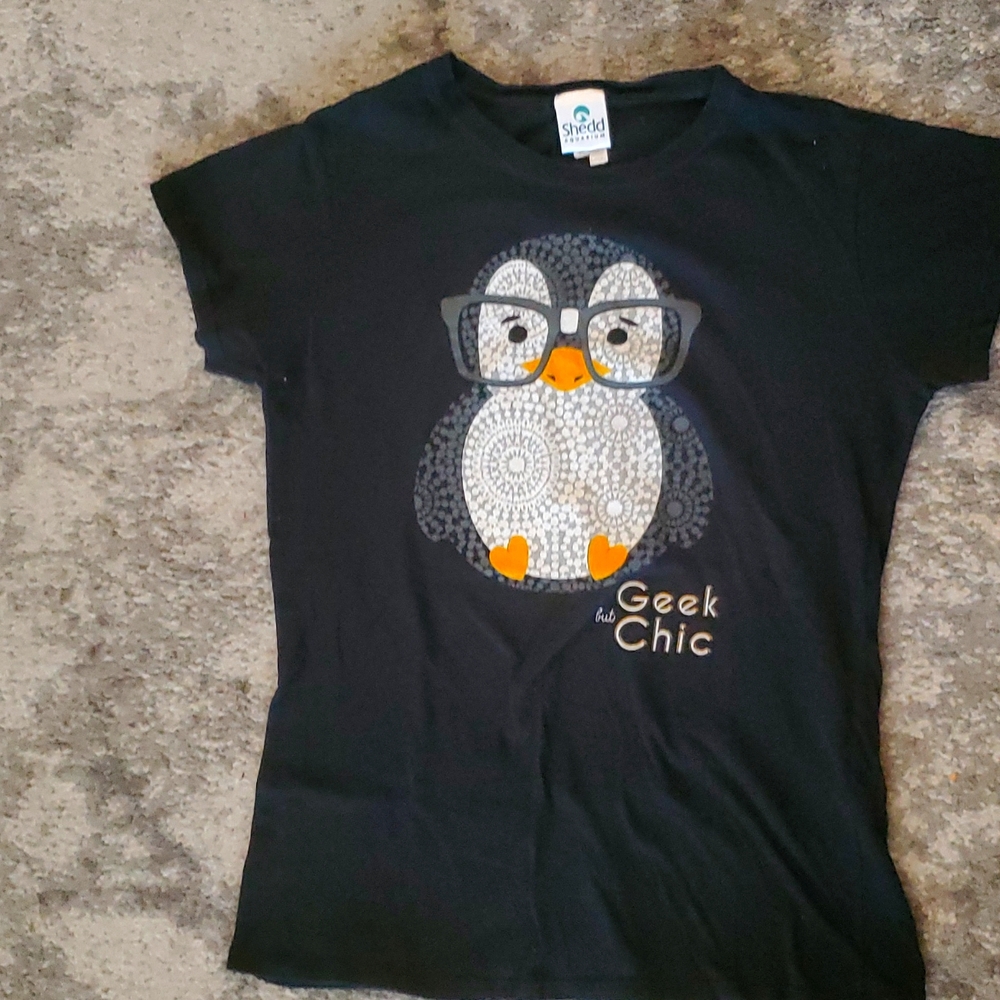 Penguin shirt from Shedd aquarium in Chicago